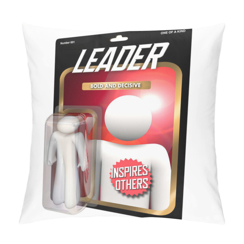 Personality  Leader Person Action Figure Boss Manager Mentor 3d Illustration Pillow Covers