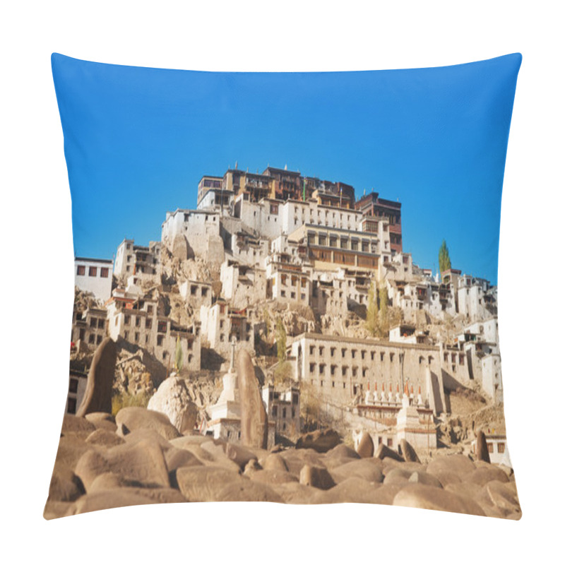 Personality  India Ladakh Leh Thiksey Monastery Pillow Covers