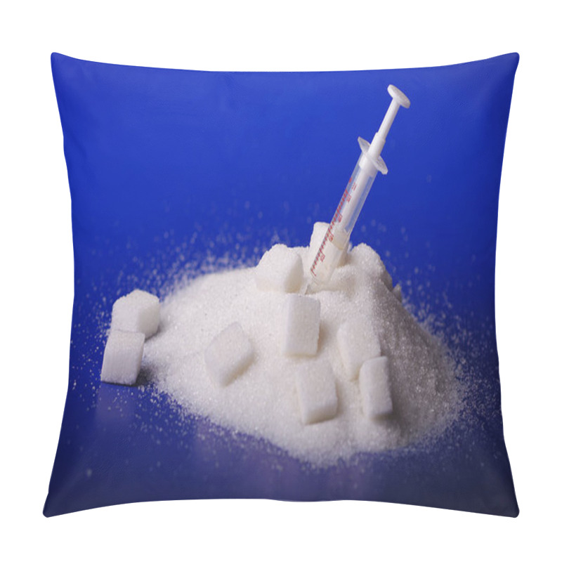 Personality  Insulin Injection White A Pile Of Sugar Pillow Covers