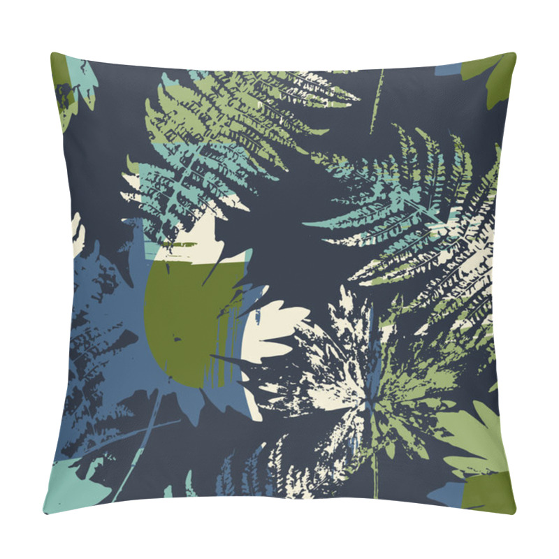 Personality  Abstract Seamless Pattern With Leaves. Pillow Covers