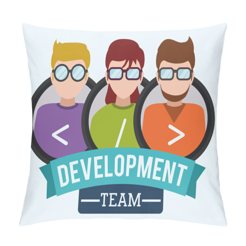 Personality  Web Developer Design. Pillow Covers