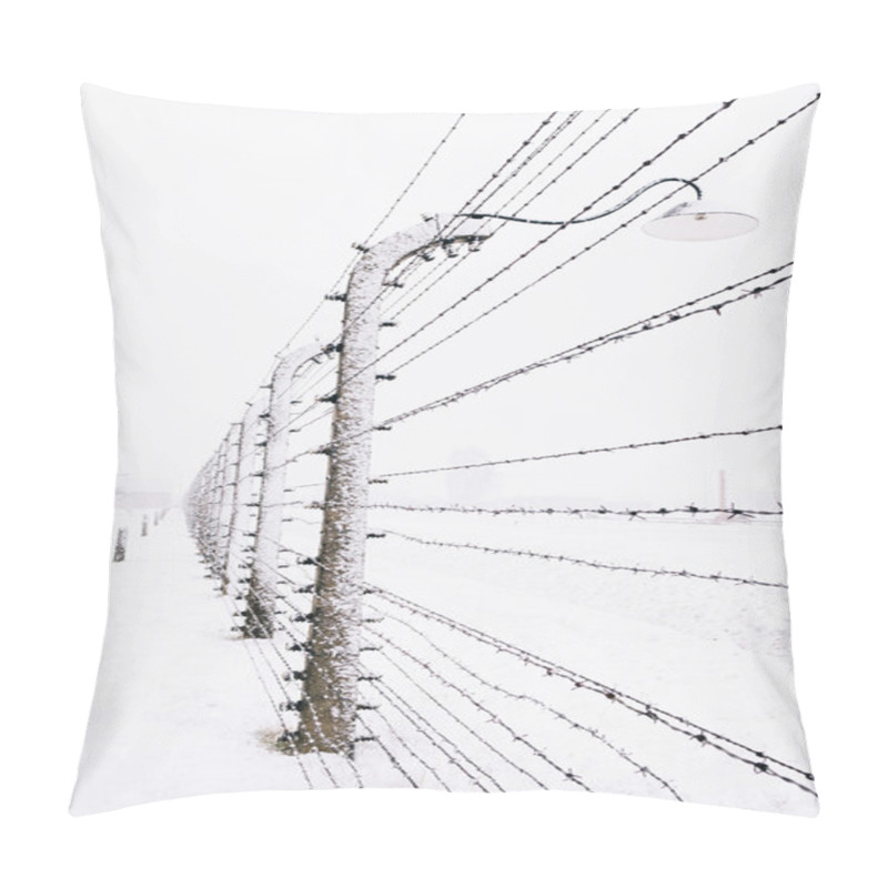 Personality  Snow Covered Concentration Camp  Pillow Covers