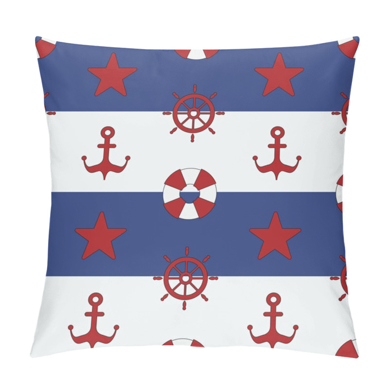 Personality  Maritime Mood Pattern Pillow Covers