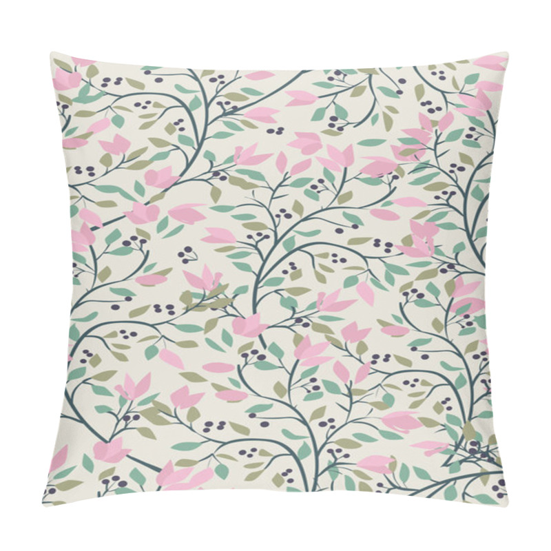 Personality  Floral Seamless Pattern Pillow Covers