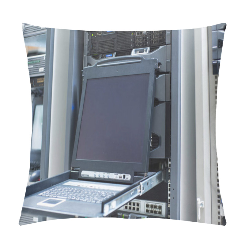 Personality  Network Servers In Data Room Domestic Room Pillow Covers