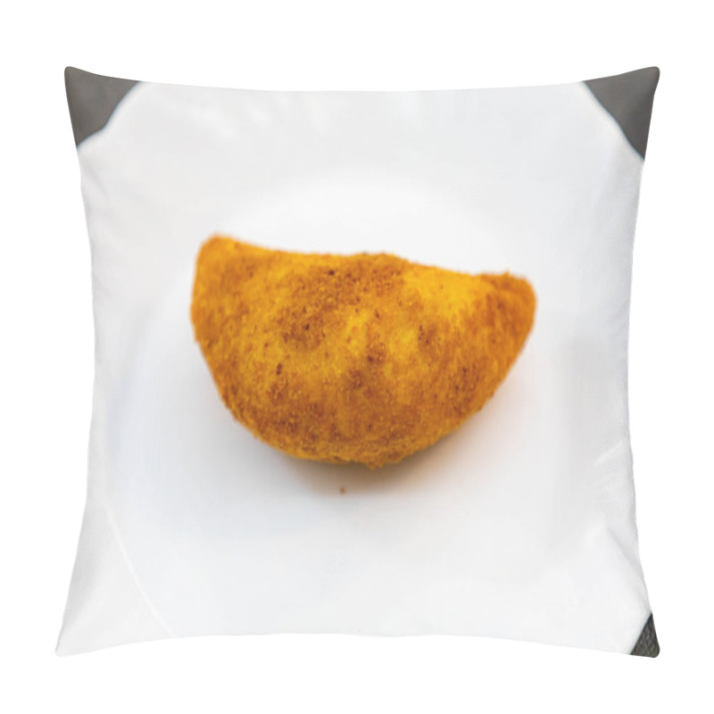 Personality  Traditional Snack Known As Risoles, Stuffed With Minced Meat And Fried Pillow Covers