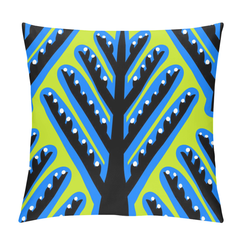 Personality  Ikat, Vector Ethnic Pattern With Kazakh Motifs Pillow Covers