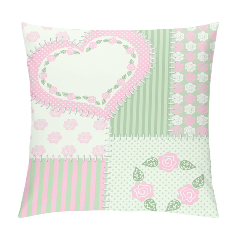 Personality  Lovely Background Pillow Covers