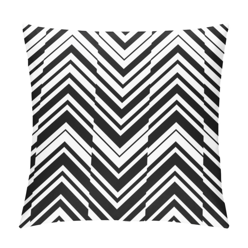 Personality  Seamless ZigZag Pattern Pillow Covers