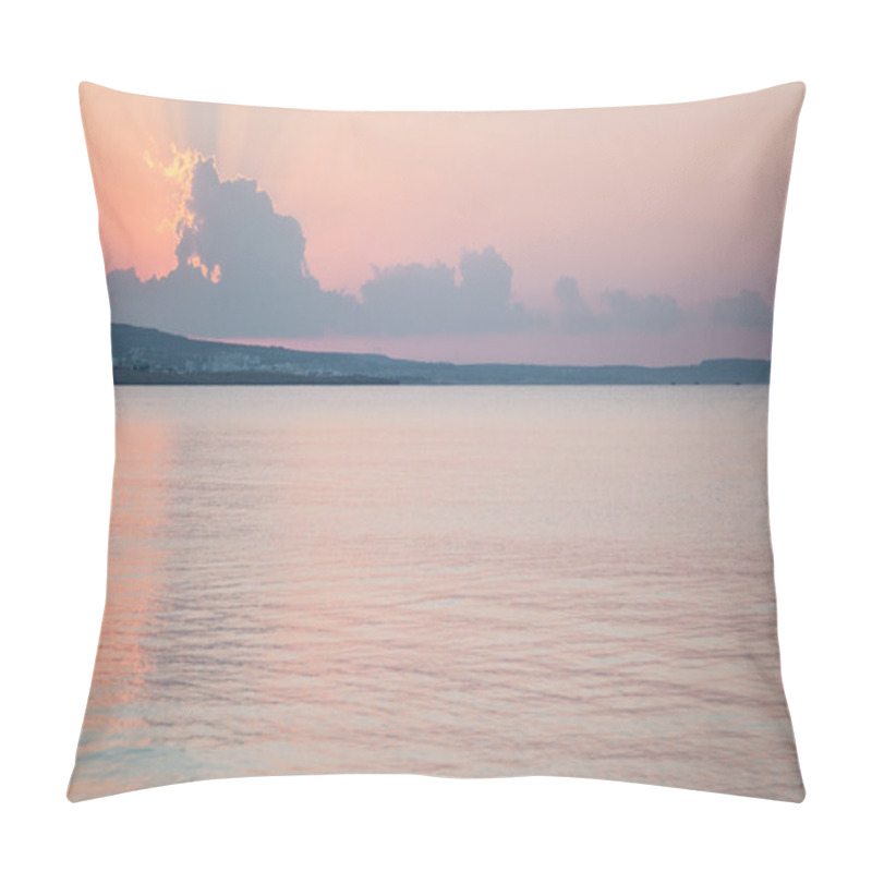 Personality  Tranquil Morning Seascape Pillow Covers