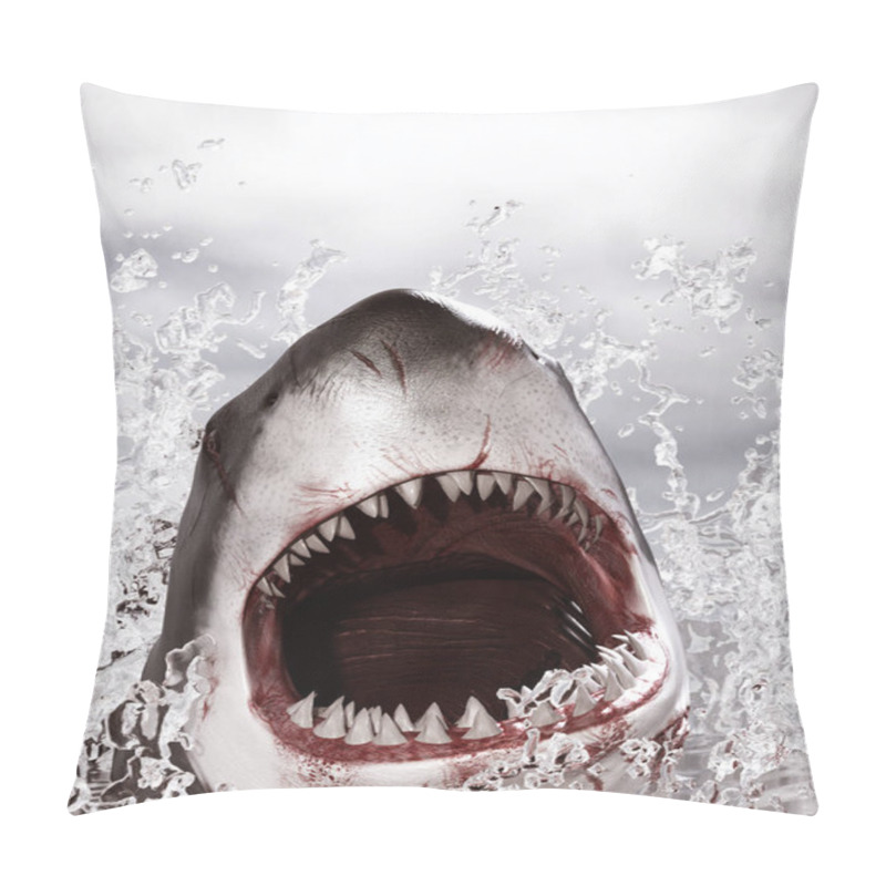 Personality  Shark Attack Pillow Covers