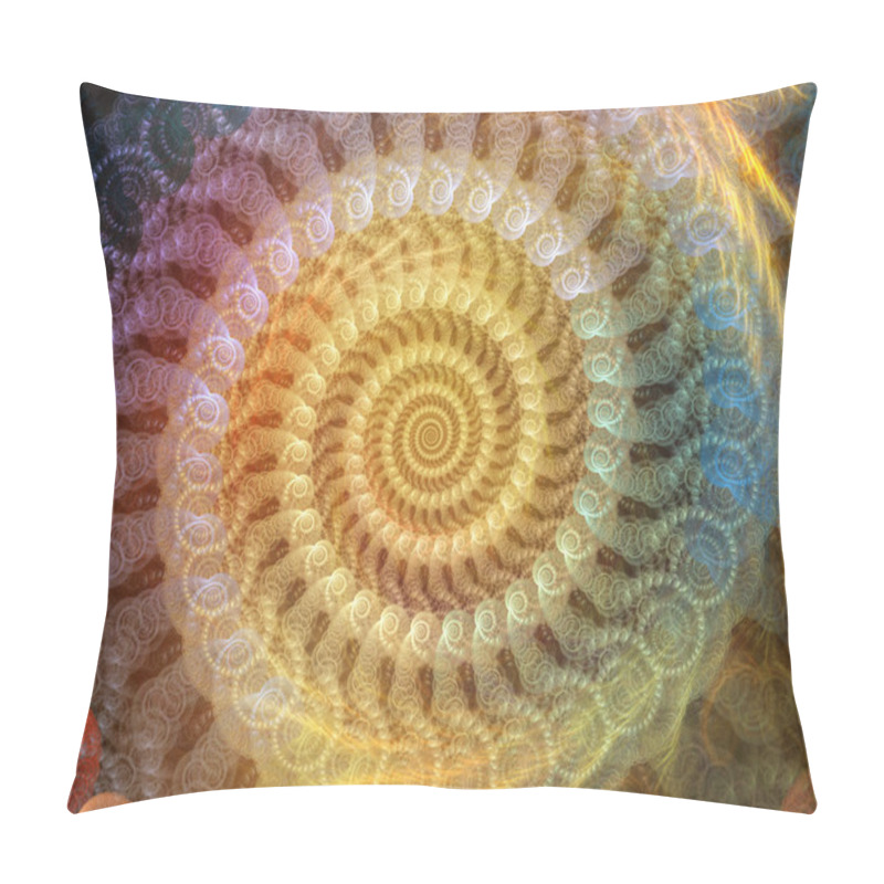 Personality  Spiral Background Pillow Covers