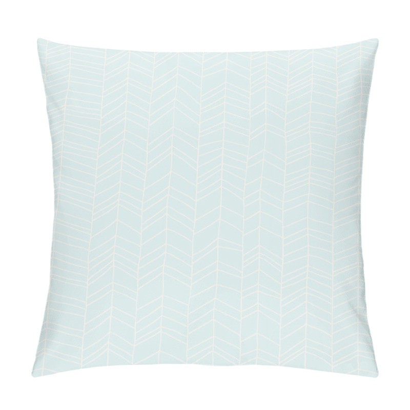 Personality  Classic Hand Drawn Chevron Seamless Pattern. Pillow Covers