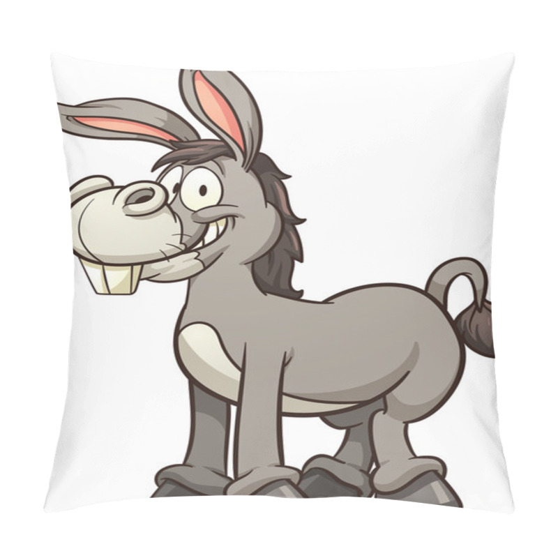 Personality  Cartoon Donkey Pillow Covers