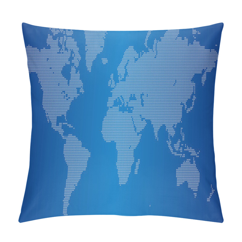 Personality  World Pillow Covers