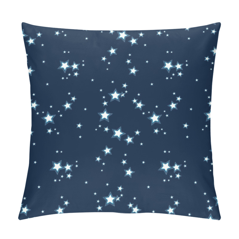 Personality  Vector Pattern Background With Stars. Pillow Covers