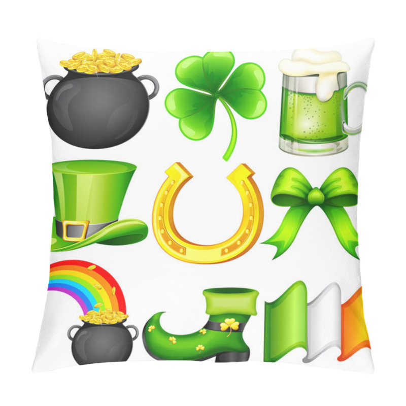 Personality  Saint Patrick's Day Object Pillow Covers