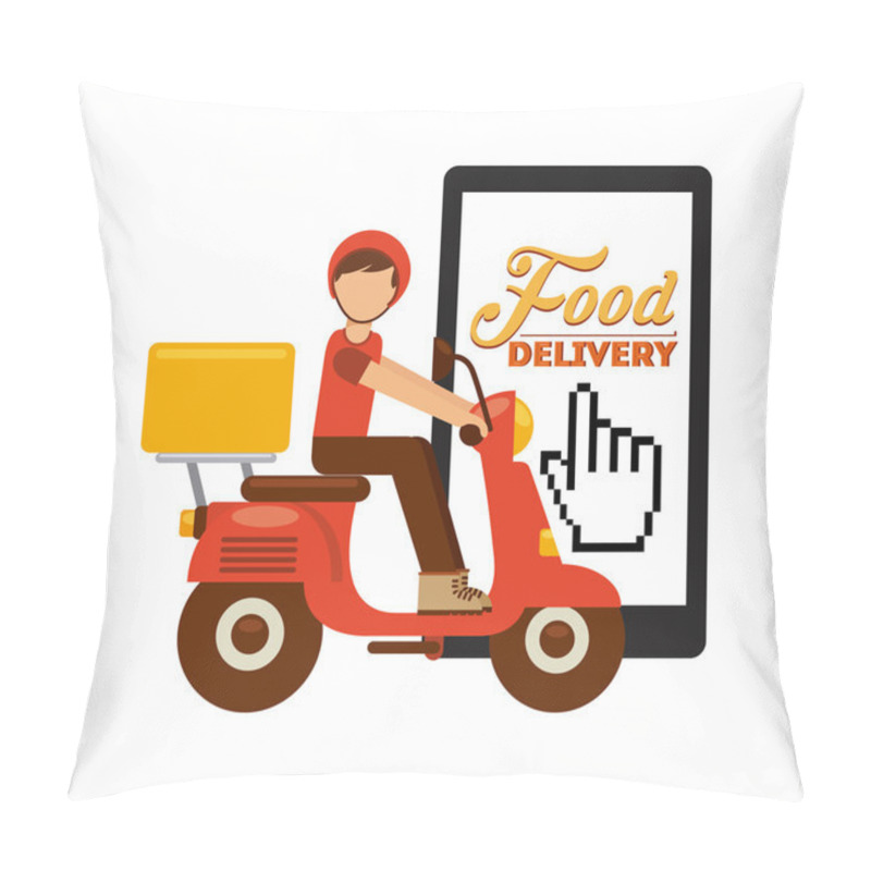 Personality  Delivery Food  Pillow Covers