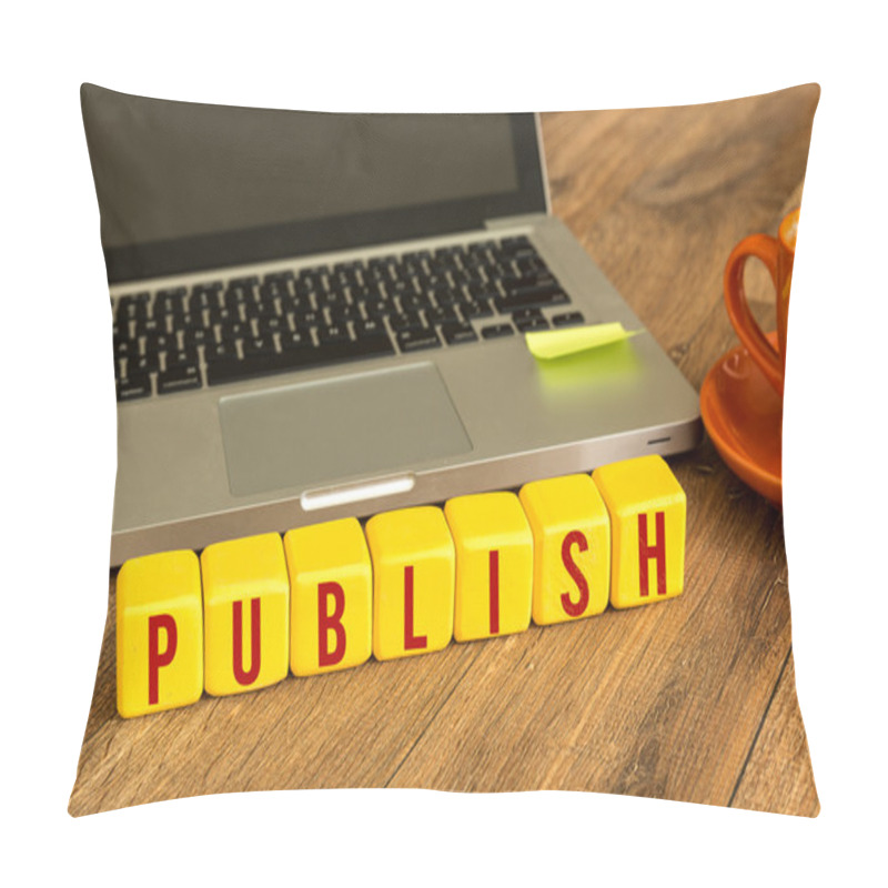 Personality  Publish Written On Cubes Pillow Covers