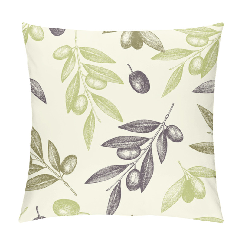 Personality  Olive Tree Twigs Pillow Covers