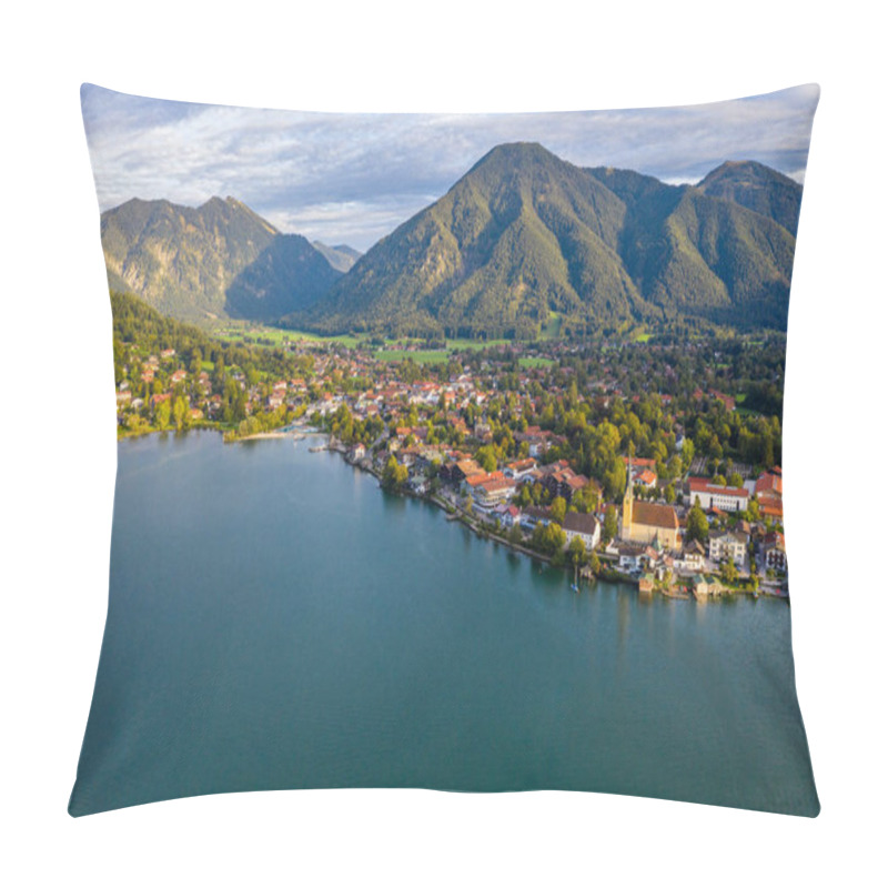 Personality  Tegernsee, Germany. Lake Tegernsee In Rottach-Egern (Bavaria), G Pillow Covers