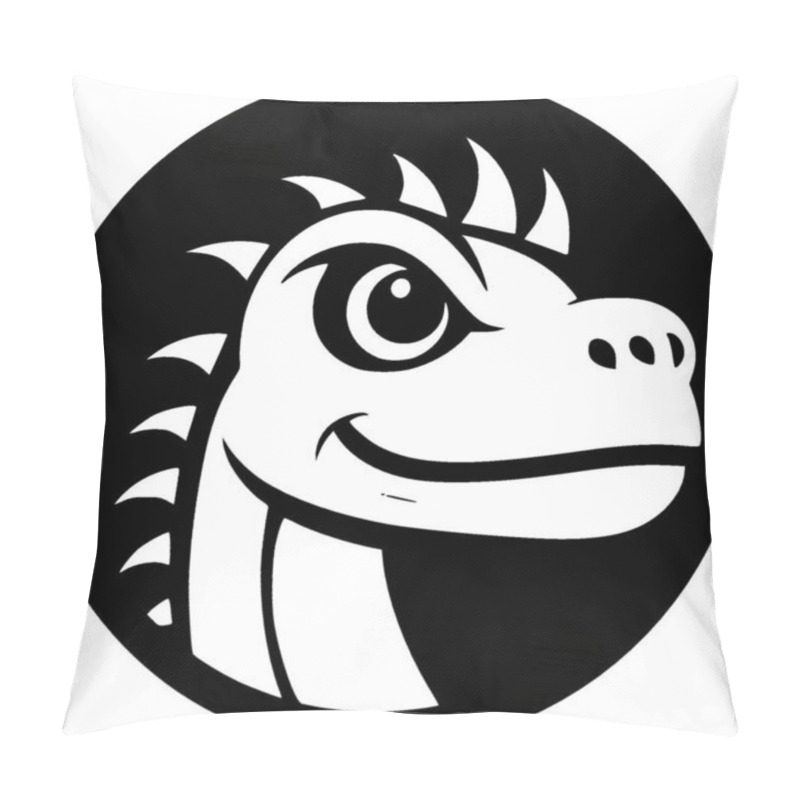 Personality  Dino - High Quality Vector Logo - Vector Illustration Ideal For T-shirt Graphic Pillow Covers