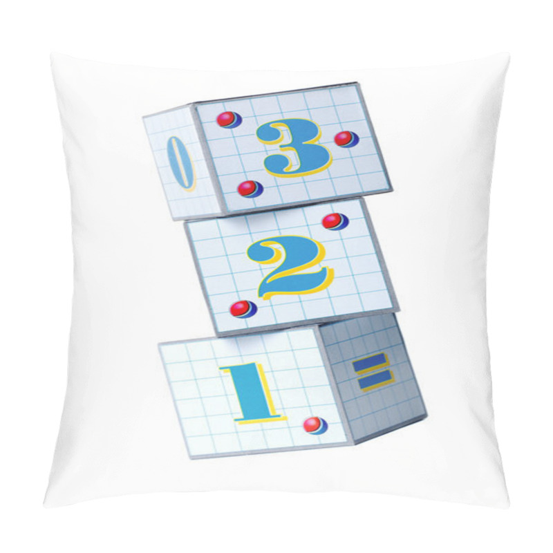 Personality  Figures On Cubes Pillow Covers