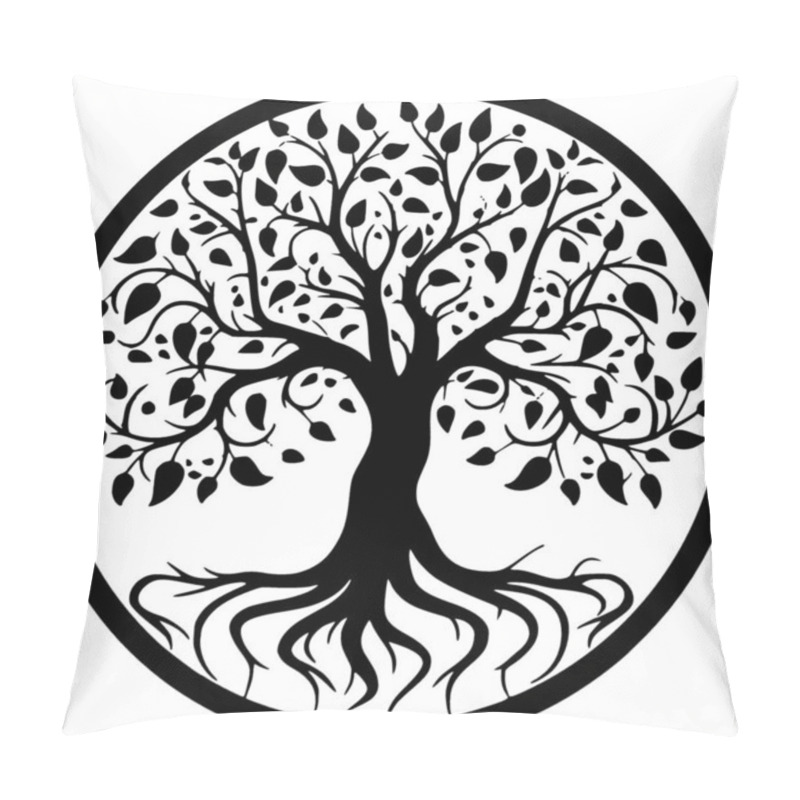 Personality  Tree - High Quality Vector Logo - Vector Illustration Ideal For T-shirt Graphic Pillow Covers