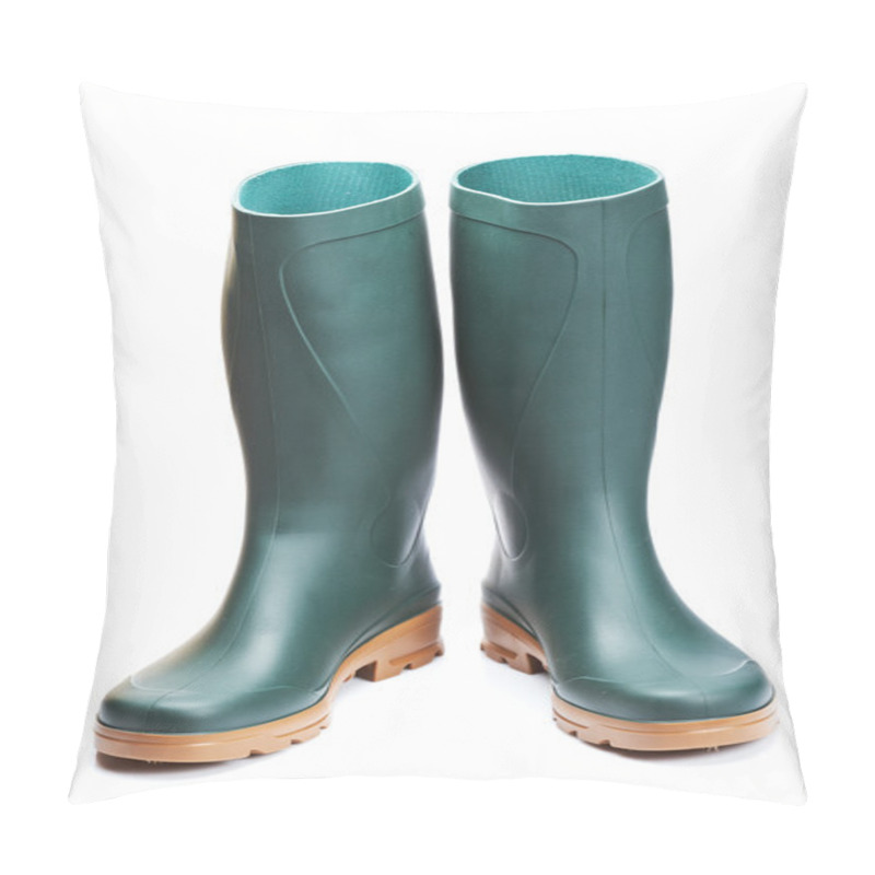 Personality  Green Rubber Boots Pillow Covers