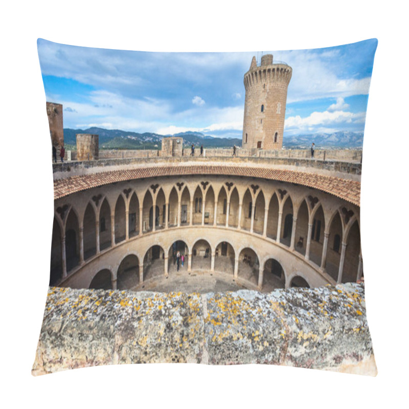 Personality  Bellver Castle, Palma De Mallorca Pillow Covers