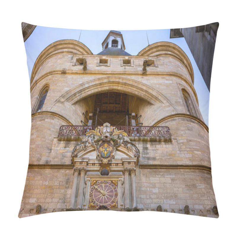 Personality  BORDEAUX, FRANCE - NOV 23, 2021: La Grosse Cloche(The Big Bell Of Bordeaux) Belfry With 7.75 Ton Bell 18th Century Of The Town Hall Built In The 15th Century, Ring On Special Occasions. Pillow Covers