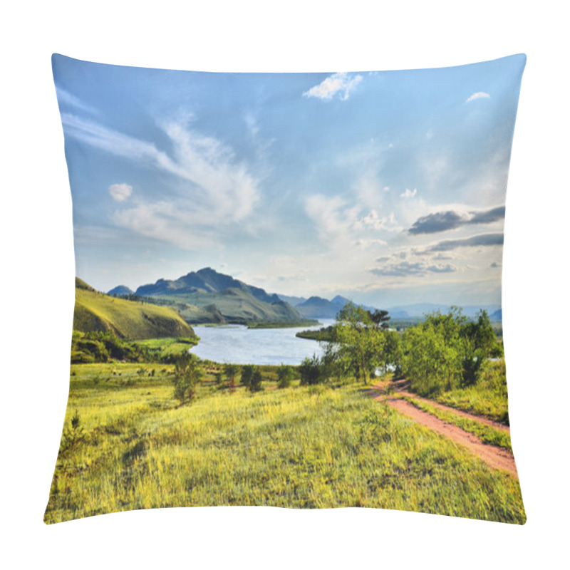 Personality  On The Way To Lake Baikal Pillow Covers