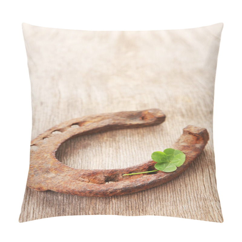 Personality  Old Horse Shoe Pillow Covers