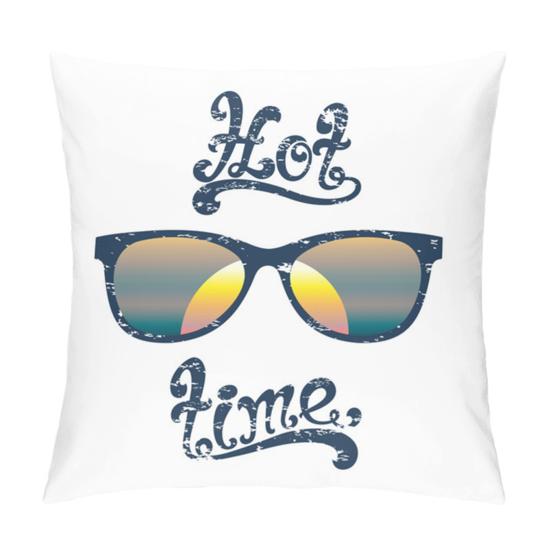 Personality  Hot Summer Time. Pillow Covers