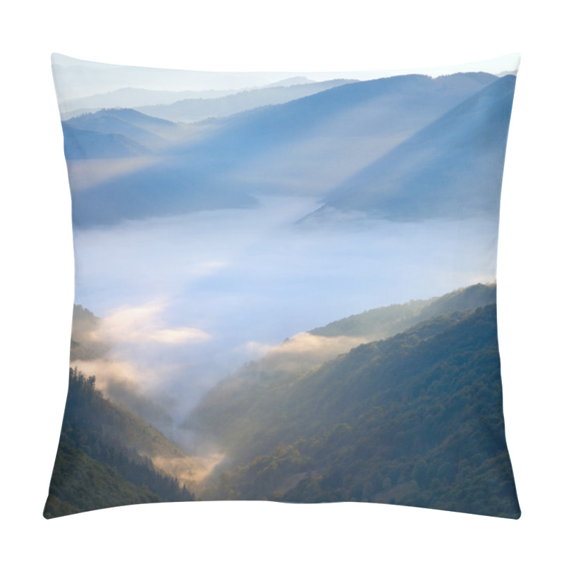 Personality  Mountain Hazy Daybreak Pillow Covers