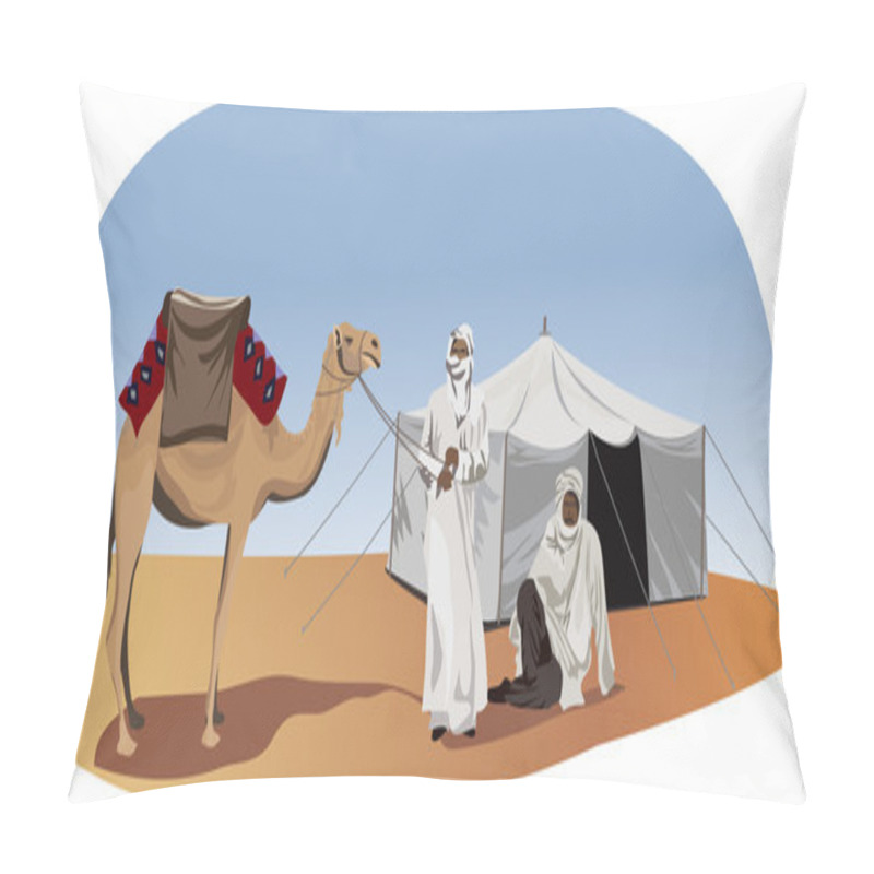 Personality  Bedouins Pillow Covers