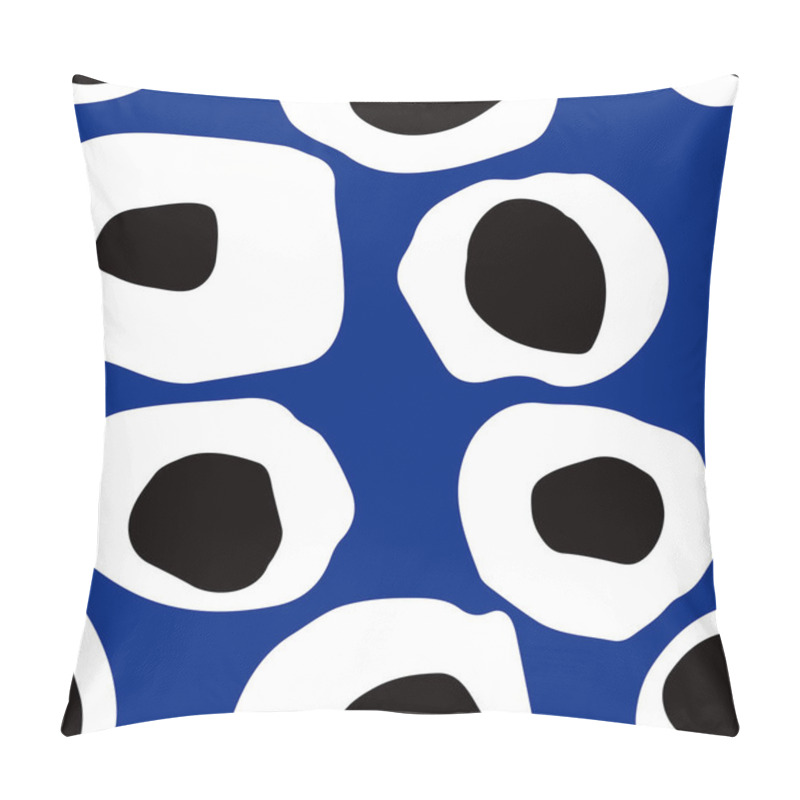 Personality  Pattern With Painted Round Shapes Pillow Covers