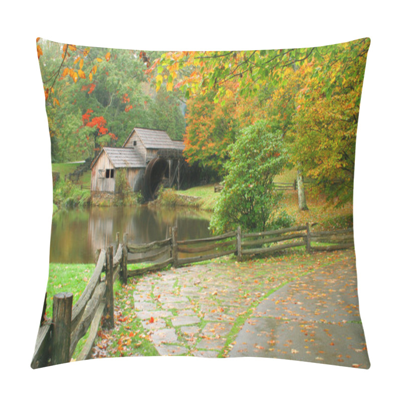 Personality  Watermill In VA Pillow Covers