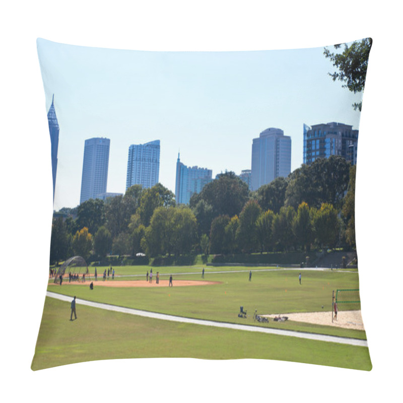 Personality  Piedmont Park, Atlanta Pillow Covers