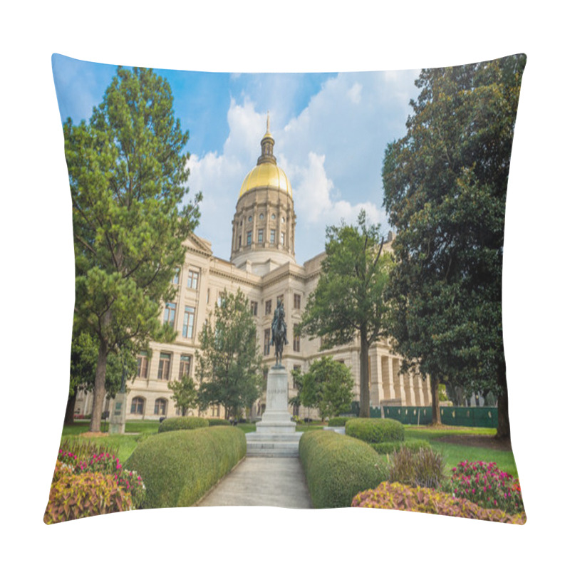 Personality  Georgia State Capitol Building In Atlanta, Georgia Pillow Covers