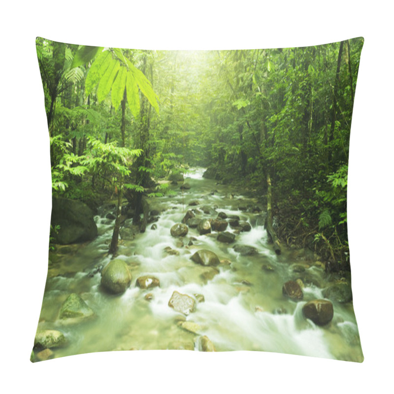 Personality  Mountain Stream Pillow Covers