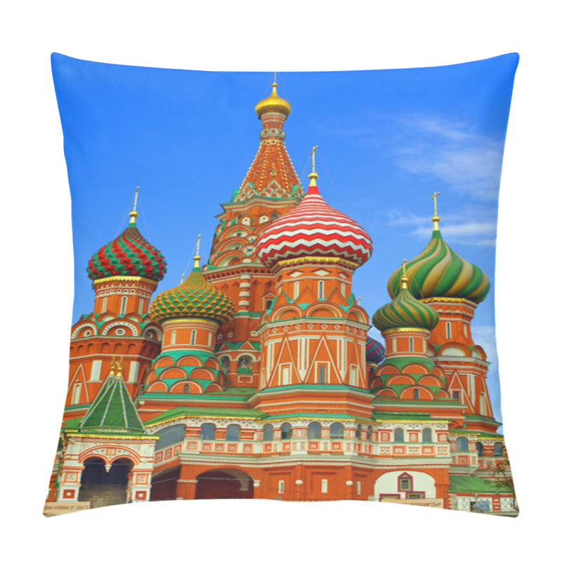 Personality  Russia Moscow Red Square The Cathedral Of The Virgin Protectress,the Cathed Pillow Covers