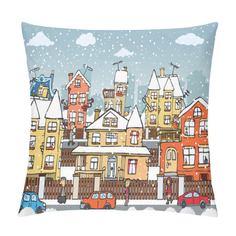 Personality  City Life Pillow Covers