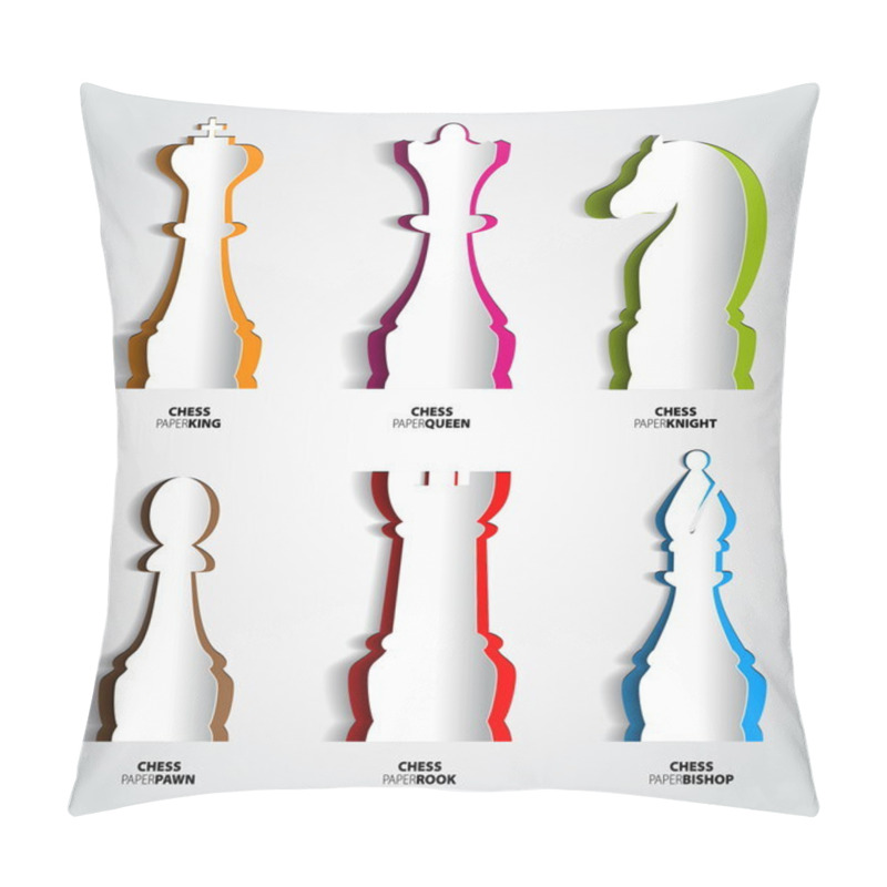 Personality  Chess Icon Pillow Covers