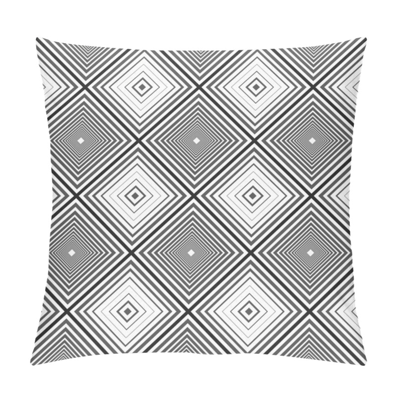 Personality  Geometric Optical Shapes Pattern. Pillow Covers