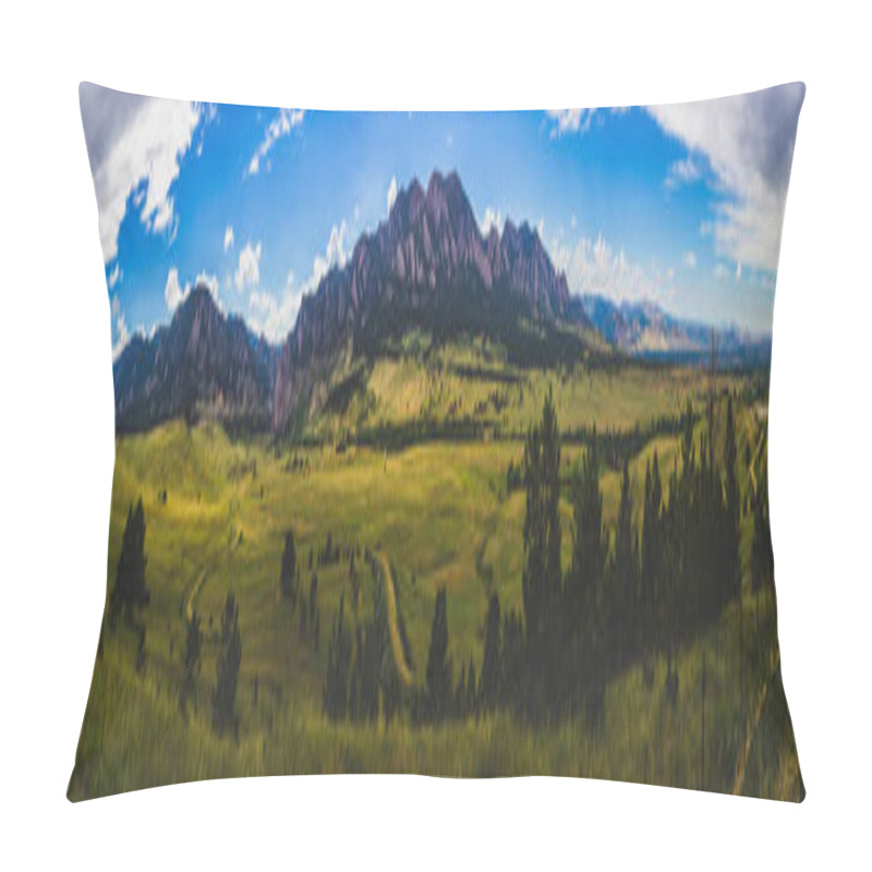 Personality  Boulder Flatirons Panorama Pillow Covers