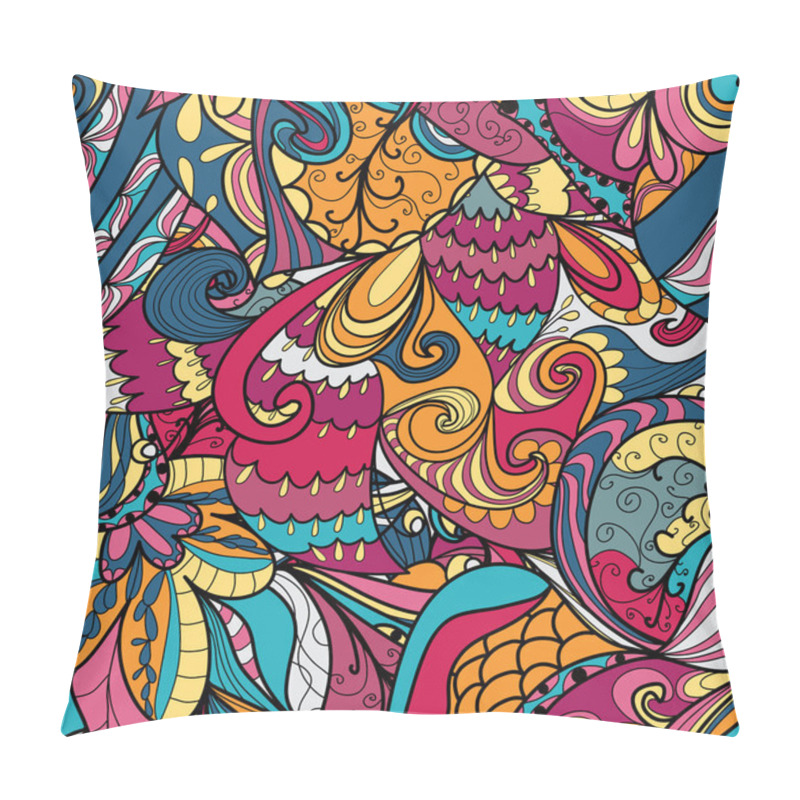 Personality  Seamless Abstract Hand-drawn Texture Pillow Covers