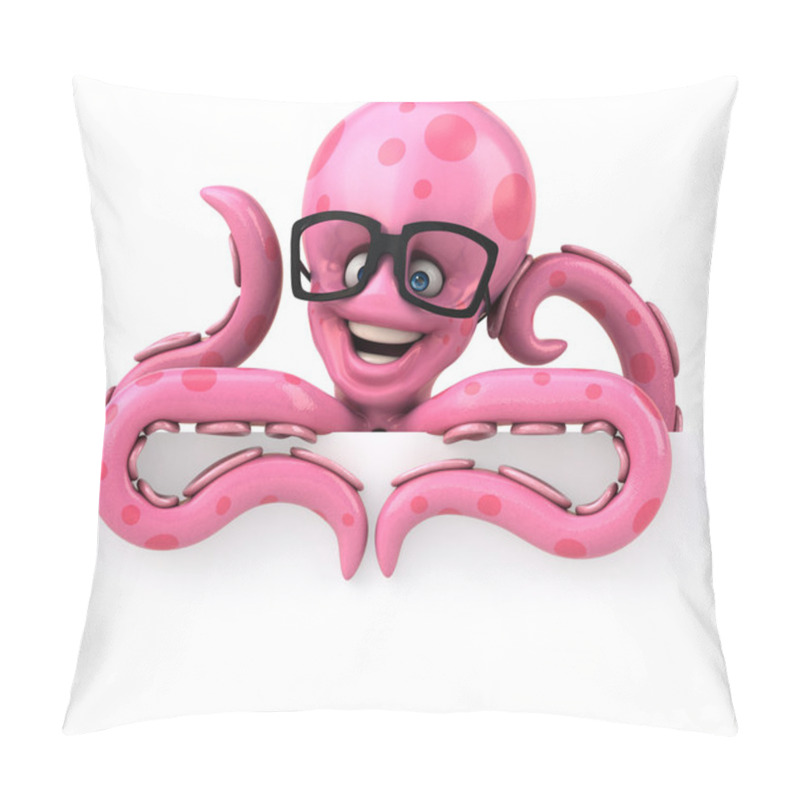 Personality  Fun Cartoon Octopus Pillow Covers