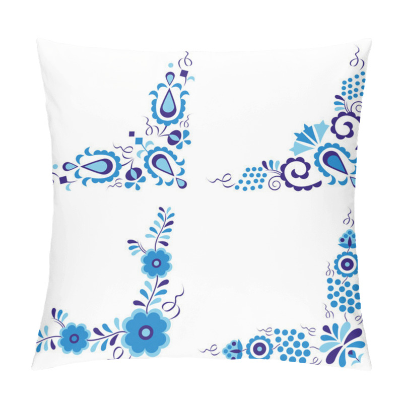 Personality  Traditional Folk Patterns Pillow Covers