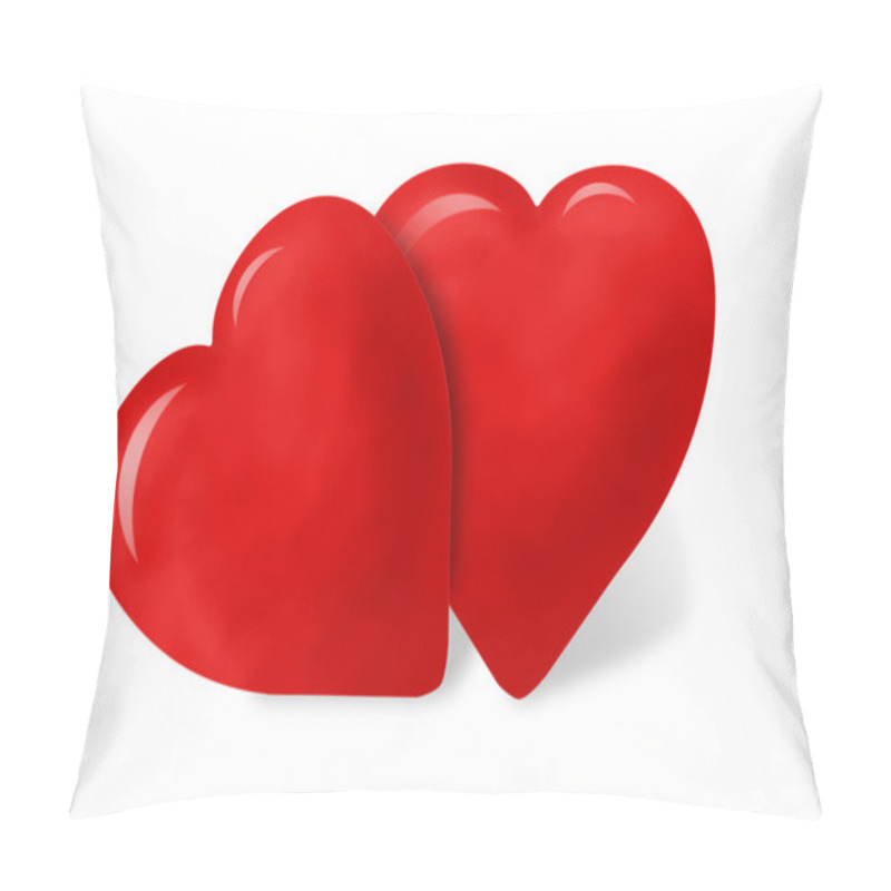 Personality  Two Hearts Pillow Covers